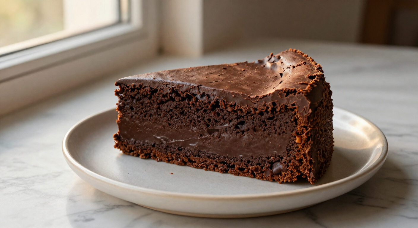 Fudgy Flourless Chocolate Cake, Queen of Gluten Free Desserts